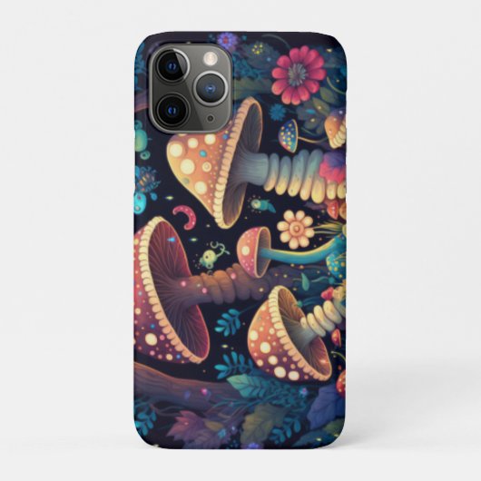 Magische paddestoelen Case-Mate iPhone case (Achterkant)