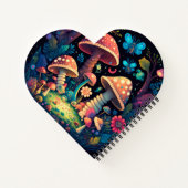 Magische paddestoelen notitieboek (Achterkant)