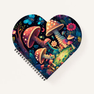 Magische paddestoelen notitieboek