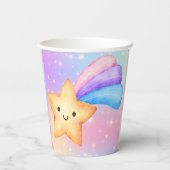 Magische Party Cups met deksels Papieren Bekers (Achterkant)