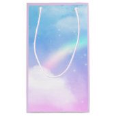 Magische pasta's en een regenboog bedankt klein cadeauzakje (Achterkant)