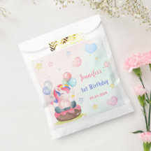 Magische pastei Unicorn Rainbow Birthday