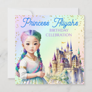 Magische pasteiprinses Fantasy Rainbow Castle Kaart