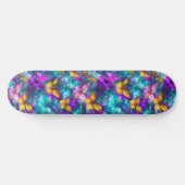 Magische pastel waterverf vlinders Girly Skateboard (Horizontaal)