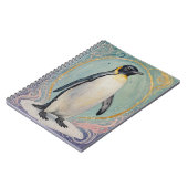 magische pastelpinguïn notitieboek (Linkerzijde)