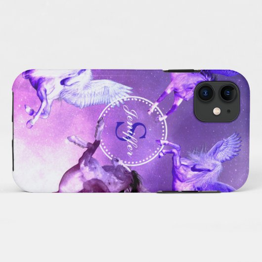 Magische Pegasus Universe. Case-Mate iPhone Case (Achterkant (horizontaal))