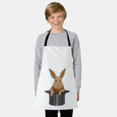 Magische pet van konijn schort (Gedragen)