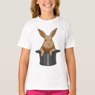 Magische pet van konijn t-shirt