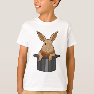 Magische pet van konijn t-shirt