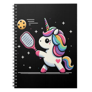 Magische Pickleball Eenhoorn - Grappige Fantasy Sp Notitieboek