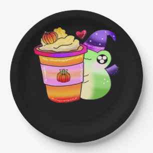 Magische Pompoen Spice Potion Latte Lover Papieren Bordje