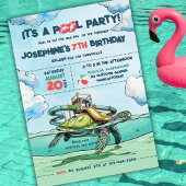 Magische Pool Party Kaart