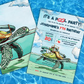 Magische Pool Party Kaart