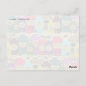 Magische Potie Apothecaire Halloween Tonic Fles Briefkaart (Achterkant)