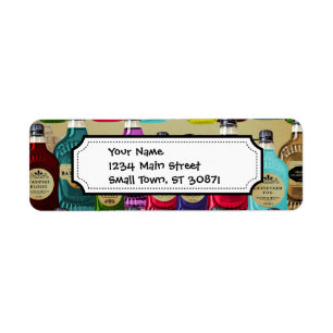 Magische Potie Apothecaire Halloween Tonic Fles Etiket