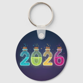 Magische Potion 2026 Glow Dubbelzijdig Sleutelhanger