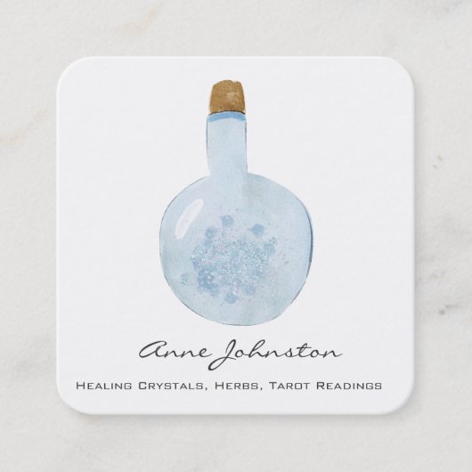 Magische Potion Square Visitekaartje (Voorkant)