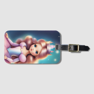 Magische prinses Magische trending betoverde fee Bagagelabel