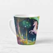 Magische Rainbow Unicorn Koffie Mok Design (Linkerhoek)