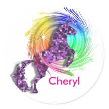 Magische Rainbow Unicorn thema