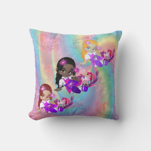 Magische regenboog 3 Cutie-Pie Baby Girls Kussen