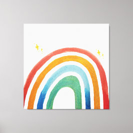 Magische Regenboog Canvas Afdruk