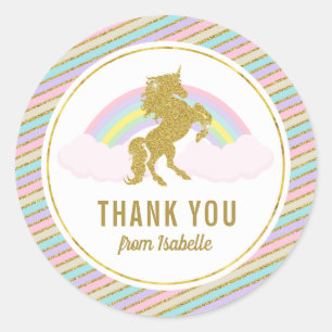 Magische Regenboog Eenhoorn Stickers