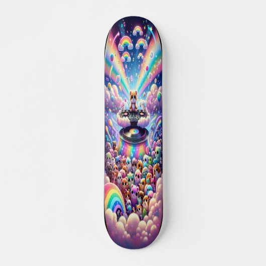 Magische Regenboog Festival Skateboard (Voorkant)