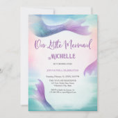 Magische Regenboog Onze Kleine Zeemeermin Onder de Kaart (Voorkant)