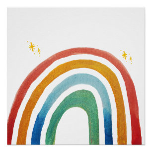Magische Regenboog Perfect Poster