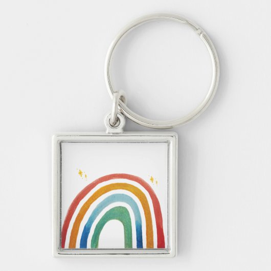 Magische Regenboog Sleutelhanger (Voorkant)