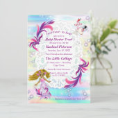 Magische regenboogbundels bedankkaart (Staand voorkant)