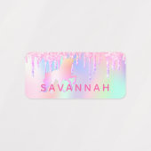 Magische regenbooglitter roze kleding van de Unico Labels (Design 2)