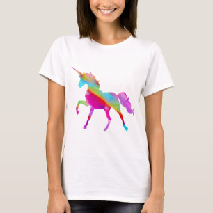 Magische regenboogprancer t-shirt