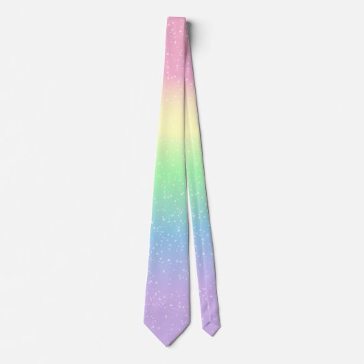 Magische regenboogstaren stropdas (Voorkant)