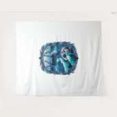 Magische rendiergloed wandkleed (Voorkant (horizontaal))