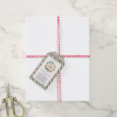 Magische rendiervoeding | KerstLabel Cadeaulabel (Met Touw)