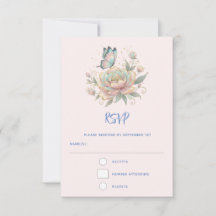 Magische Roos en Vlinder Pastelkleuren
