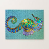 Magische Seahorse puzzel (Horizontaal)