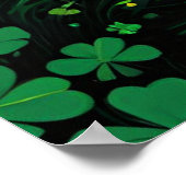 Magische Shamrock Path Poster (Hoek)