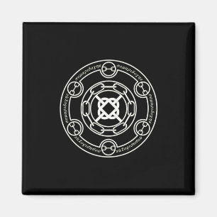 Magische Sigil (zegel) Sticker 13 Magneet