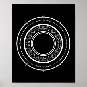Magische Sigil (zegel) Sticker 4 Poster