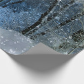 Magische sneeuwwitwondergrond — Verpakkingspapier Cadeaupapier (Hoek)