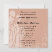 Magische Snowflake eenmaal op een uitnodiging van (Achterkant)