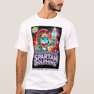 Magische Spartaanse Dolfijnen T-shirt