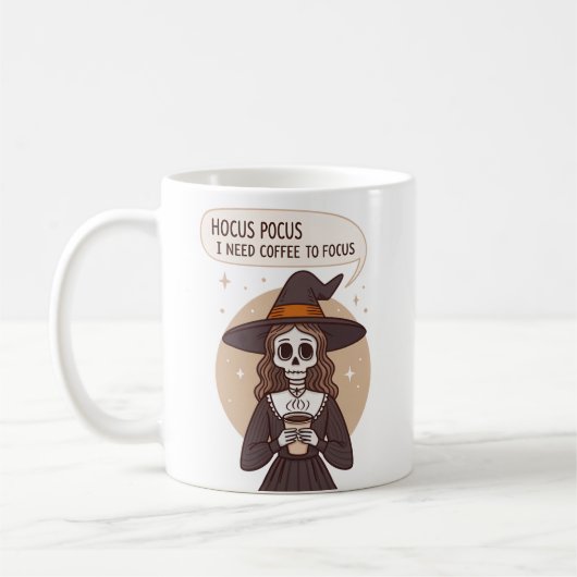 Magische spreukwoorden: Hocus Pocus Koffiemok (Links)