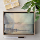 Magische Steampunk Red Panda Flight Decoupage Tissuepapier (Geschenk)