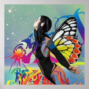 Magische ster poster