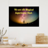 Magische supernovae Poster (Keuken)