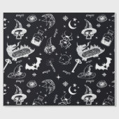 Magische symbolen cadeaupapier (Vlak)